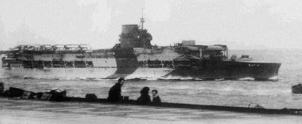 8 juin 1940, la fin du PA HMS Glorious Glorio11