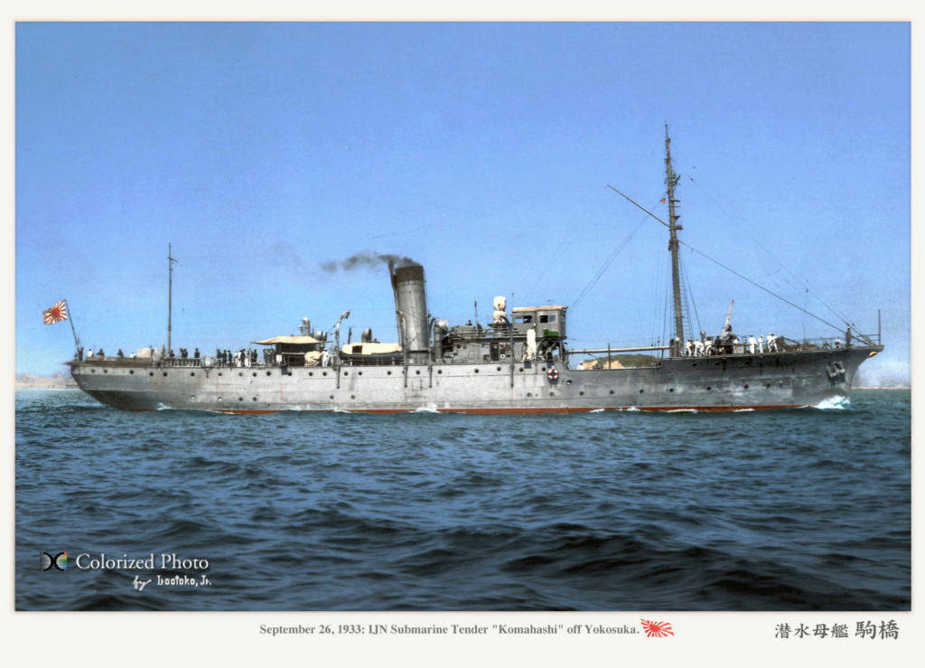 Navires de la guerre des mines et auxiliaires japonais  - Page 3 Komaha10