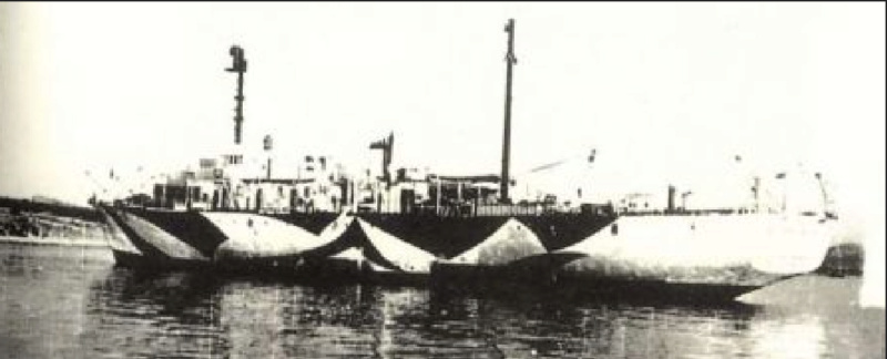 Les navires de la guerre des mines et auxiliaires italiens  Pelago10