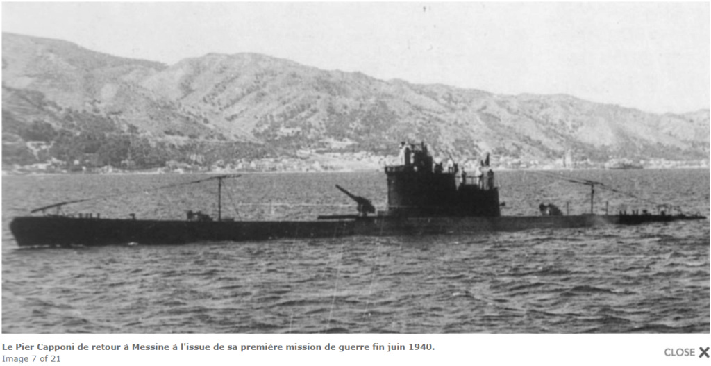 Les sous marins italiens de la seconde guerre mondiale - Page 2 Pier_c10
