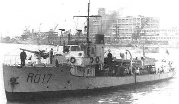 Les navires de la guerre des mines et auxiliaires italiens  Rd1710