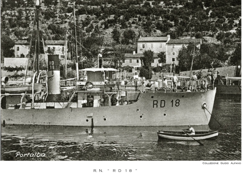 Les navires de la guerre des mines et auxiliaires italiens  Rd18_110