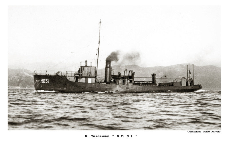 Les navires de la guerre des mines et auxiliaires italiens  - Page 2 Rd3110