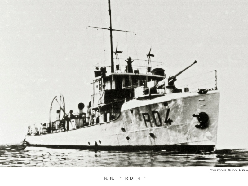 Les navires de la guerre des mines et auxiliaires italiens  Rd4_1410