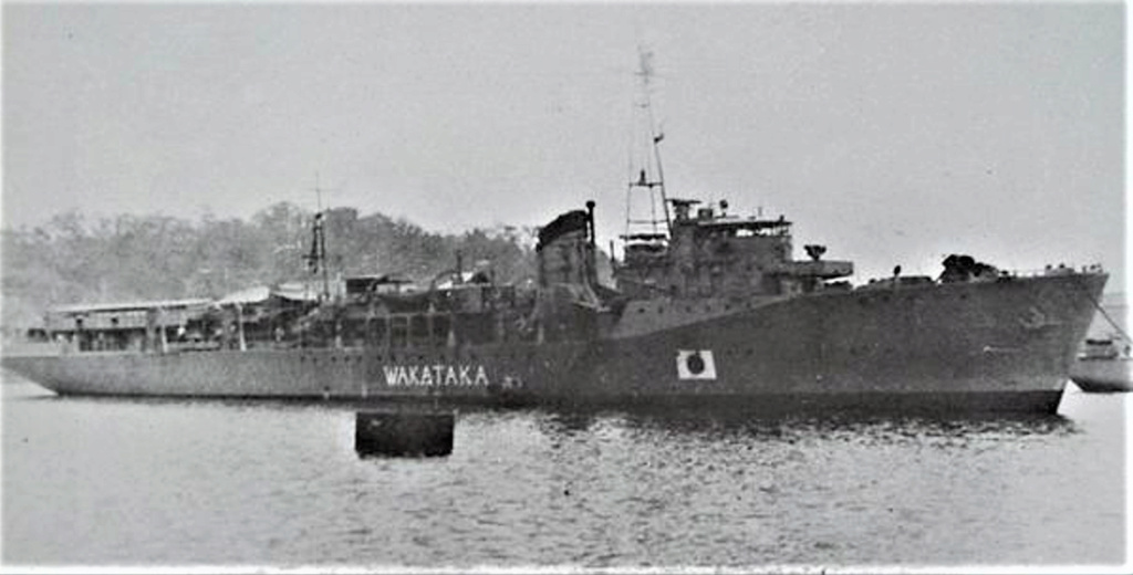 Navires de la guerre des mines et auxiliaires japonais  Wakata10