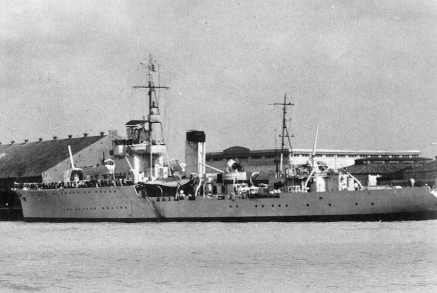 Navires de la guerre des mines et auxiliaires japonais  Yaeyam10