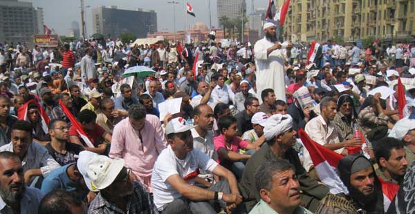 رغم المقاطعة: تواجد كثيف للسلفيين والبعض يعلن الاعتصام فى التحرير 45783110