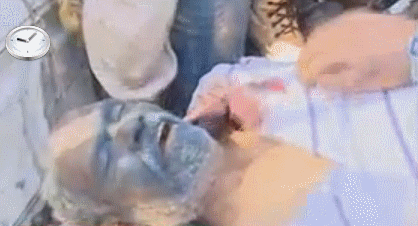 بالفيديو: مقتل "معمر القذافى" ووزير دفاعه أبوبكر يونس Baner267
