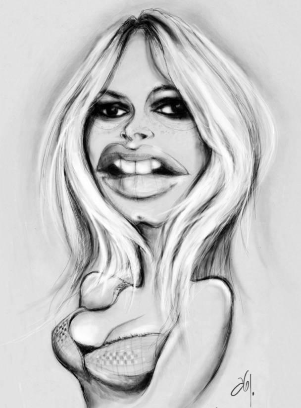 CARICATURES - Page 15 Bardot15
