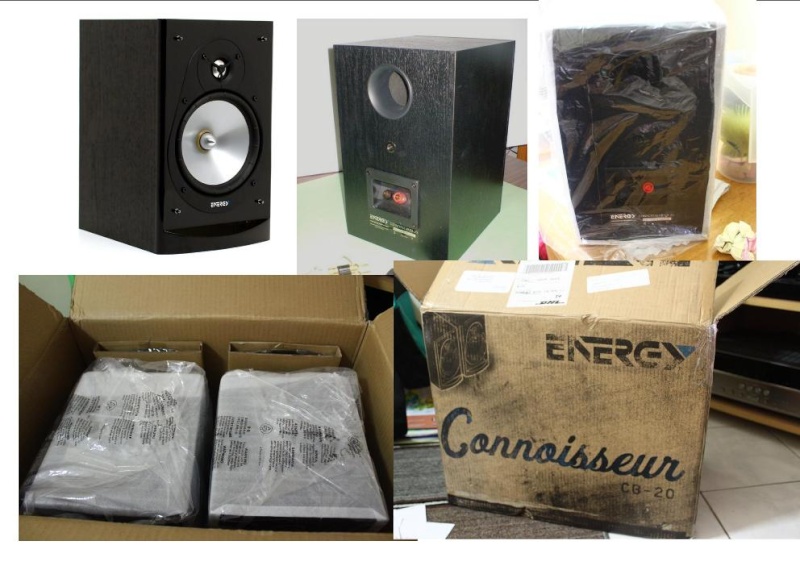 Energy Connoisseur Speaker (CB-5, CB-20, CC-10) Brand New Energy11