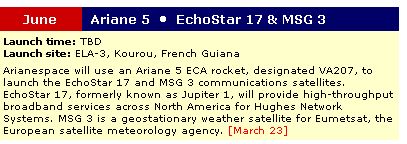 Ariane 5 ECA VA207(EchoStar 17 & MSG 3)?/06/2012 Date_e10