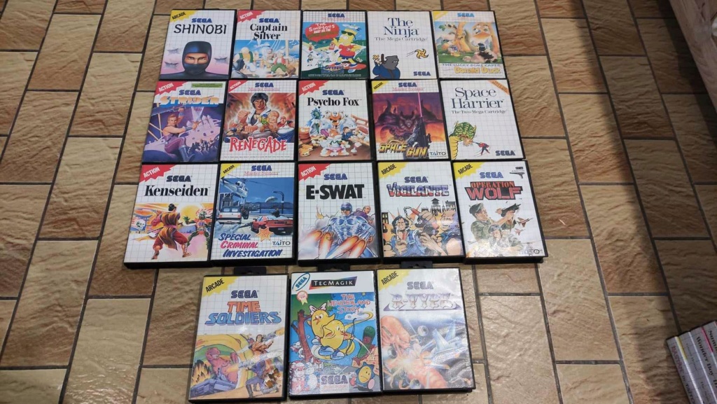 Vente Collection Sega Master System 411