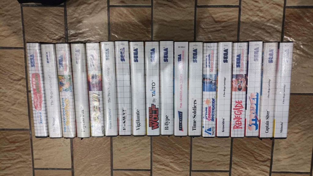 Vente Collection Sega Master System 611