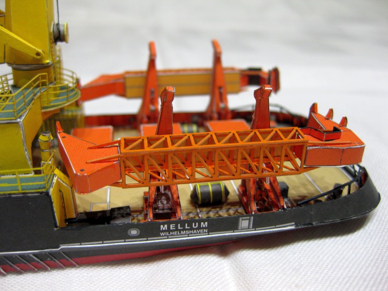 Mehrzweckschiff Mellum HMV in 1:250 Makro_14