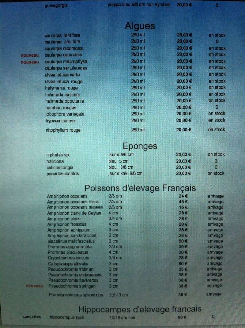 commandes groupées a la ferme de corail  Liste_16