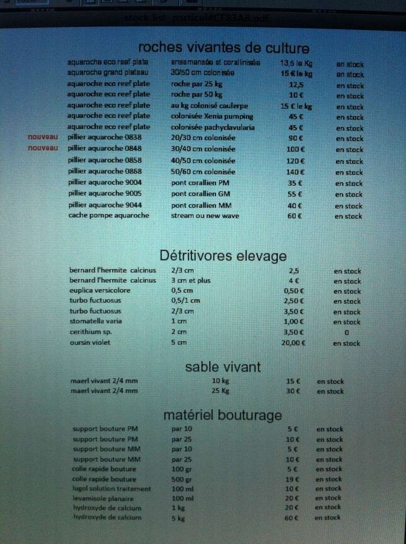 commandes groupées a la ferme de corail  Liste_17