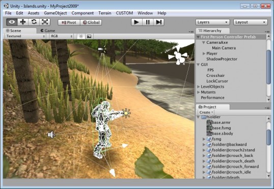 Download Software - Unity 3D Unity310