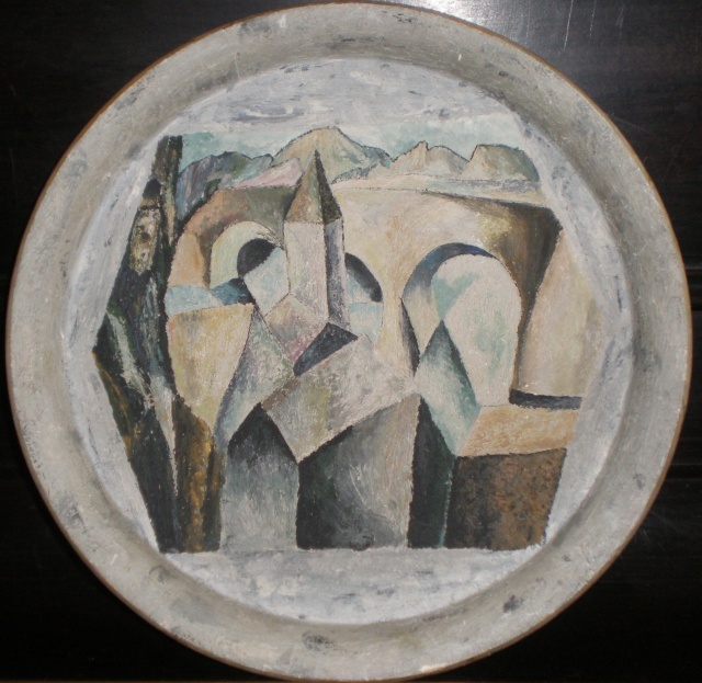 CUBISME  "Assiettes terre cuite" 053_410