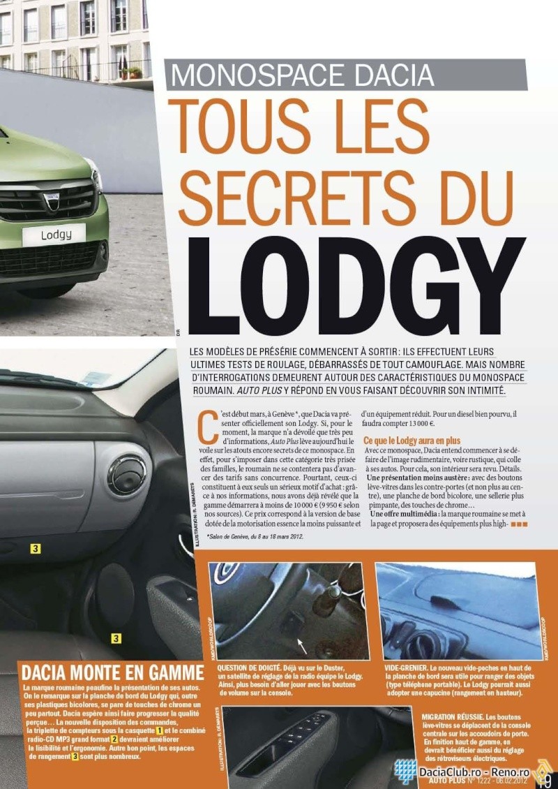Lodgy - 2012 - [Dacia] Lodgy Monospace [J92] - Page 20 Pages_11