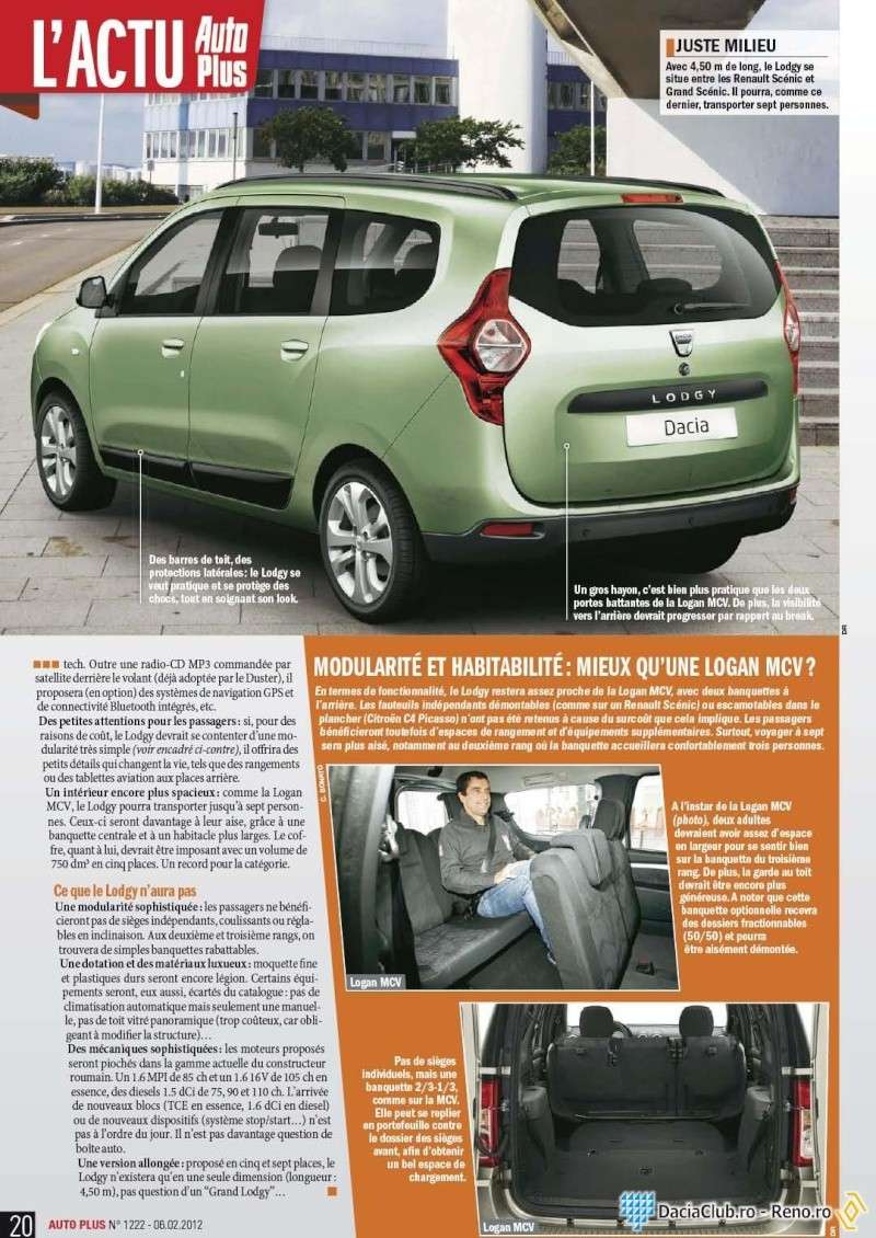 Lodgy - 2012 - [Dacia] Lodgy Monospace [J92] - Page 20 Pages_12