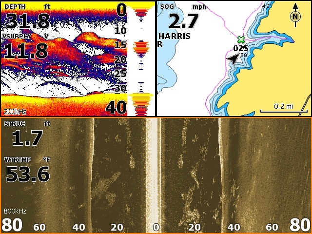 Using Maps and Sonar to locate fish Shot_210