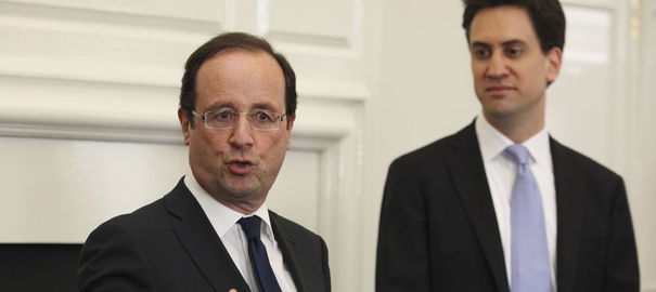 Hollande peut-il s'entendre avec la gauche britannique? Ate-fr10