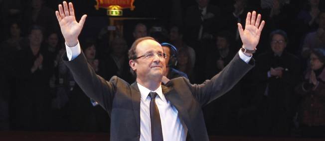 François Hollande : "Je suis là pour gagner, pas pour faire un charivari"  Hollan16