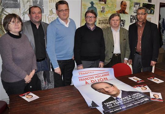 Parti socialiste. Les militants du Bassin minier réunis derrière le candidat, François Hollande. Pour une victoire collective Les-se10