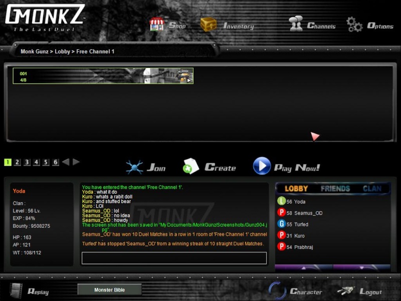 Monkz server is growing! Gunz0010