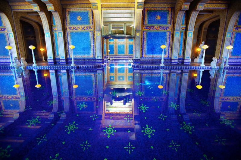 The Castle's indoor pool. 20100910