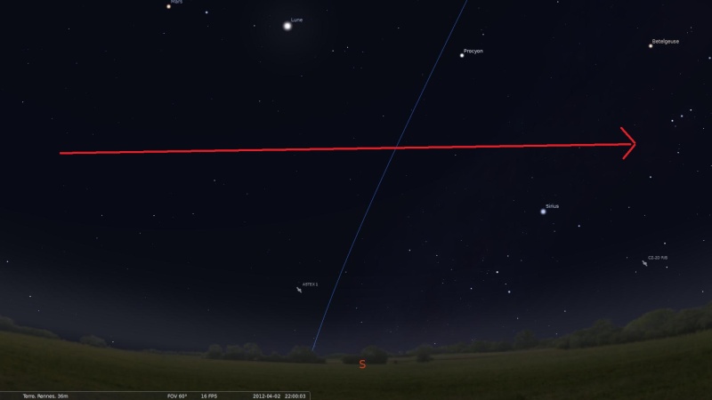 lumiere - 2012: le 02/04 à 22H00 - Lumière étrange dans le ciel  - LAMBALLE (22) - (st esprit des bois 22270 pledeliac)  Fondci11