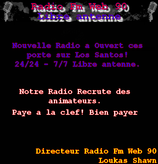 Entreprise Radio " Radio Fm Web 90 "' 01_sta10
