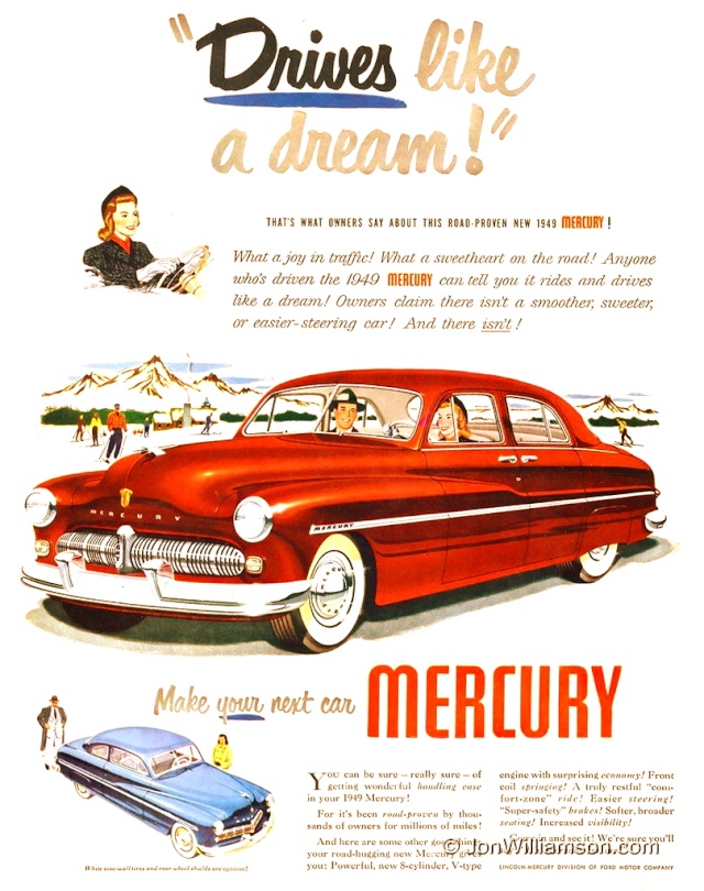 Vintage Automobile Advertising - Page 8 1949_m12