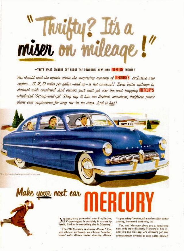 Vintage Automobile Advertising - Page 8 1949_m13