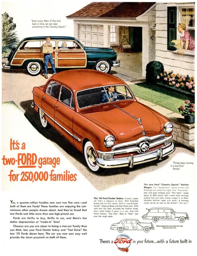 Vintage Automobile Advertising - Page 6 1950_f14