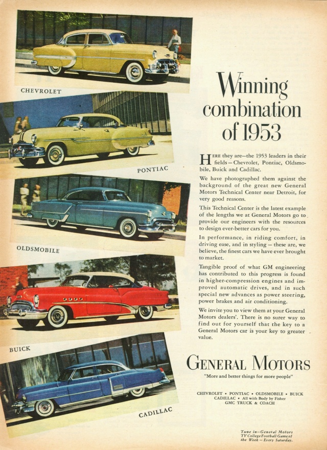 Vintage Automobile Advertising - Page 2 1953_g10