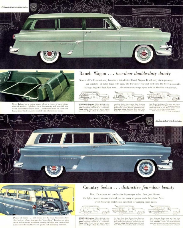 Vintage Automobile Advertising - Page 4 1954_f10