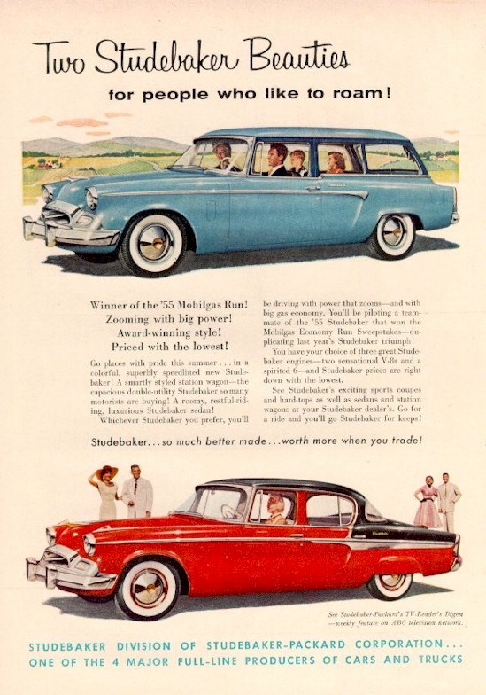 Vintage Automobile Advertising - Page 7 1955_s11