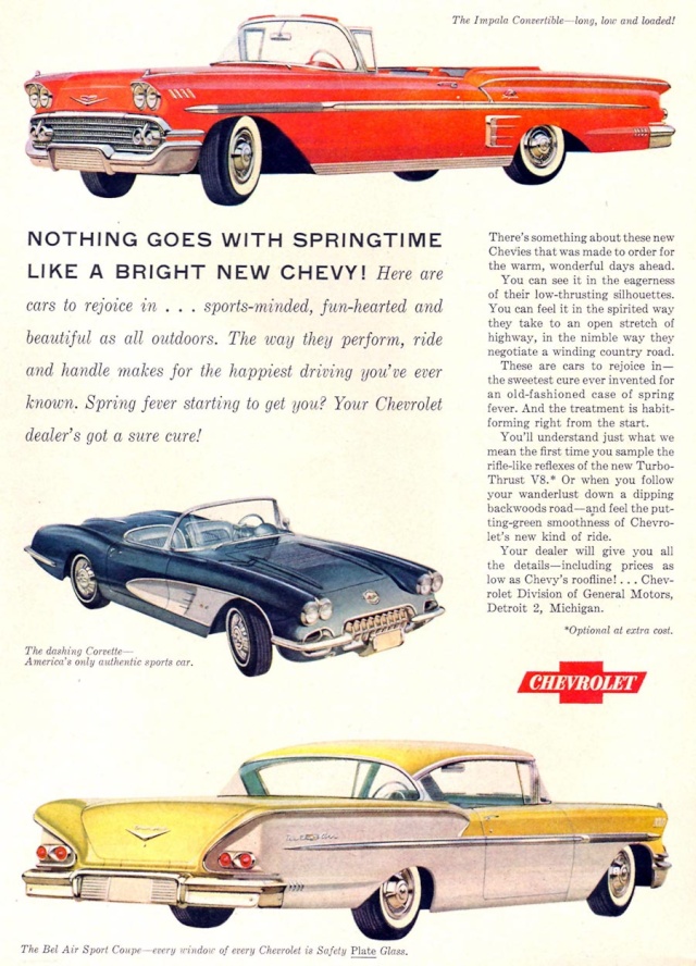 Vintage Automobile Advertising Chevro12