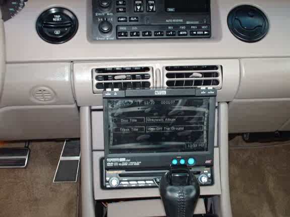 Has Anyone Relocated An Aftermarket Head Unit in there 95 M110