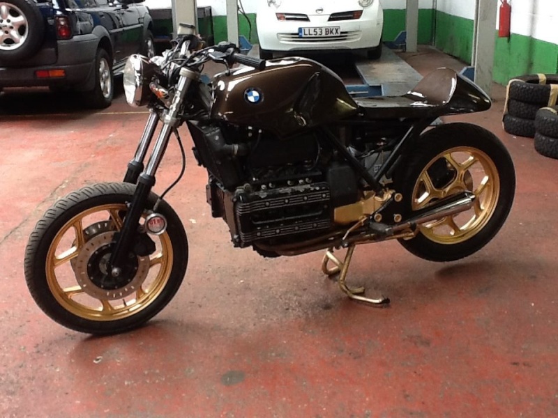 '85 K100RS cafe racer project - Peter Ovenden 110