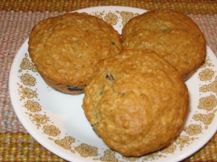 Muffins au gruau et bleuets Anabel (de Jonquille) Ph-muf11