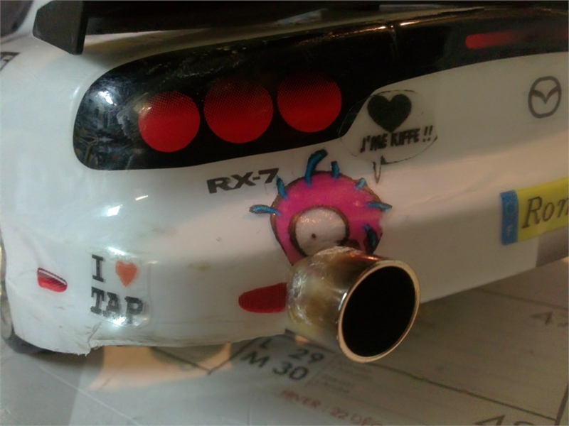 [ Tamiya TT-01] Coque de RX-7 24062013