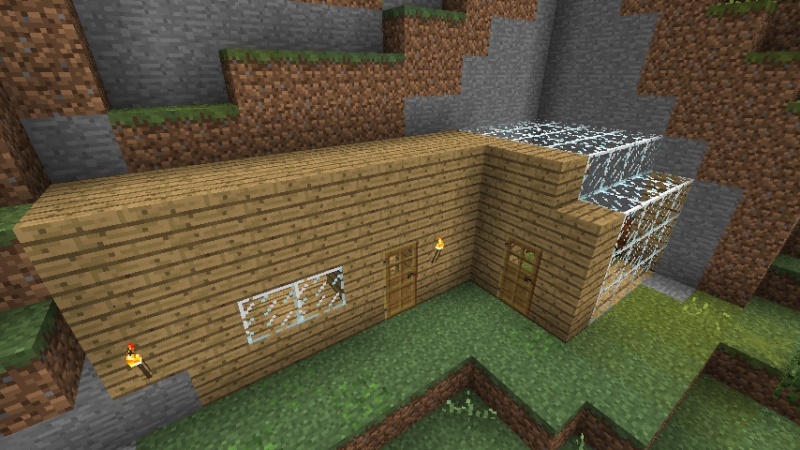 alrighty here's pictures of my newest minecraft house 2012-010