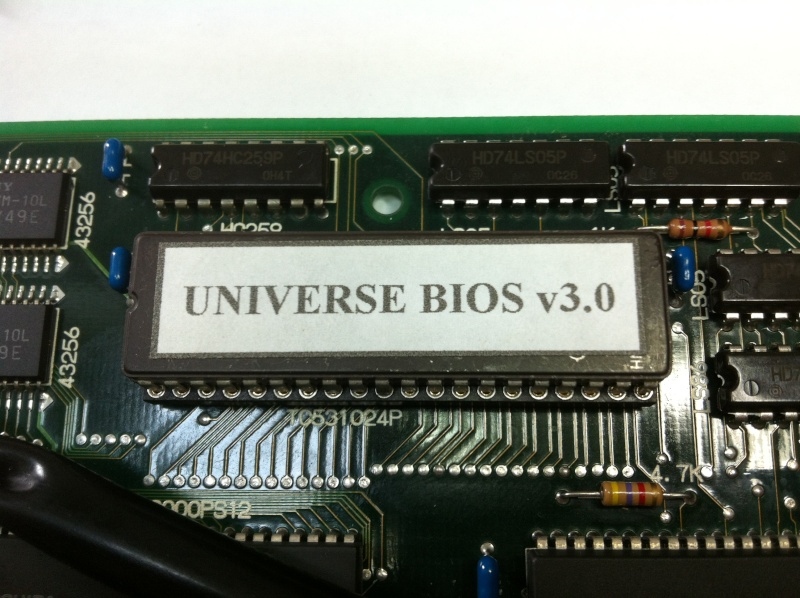 TUTO INSTALLATION UNIVERSE BIOS 3.0 NEO GEO AES 33 (serial021239)