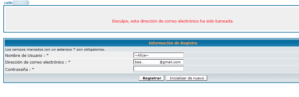 (2653) Problema con cuenta de email baneada Ban910