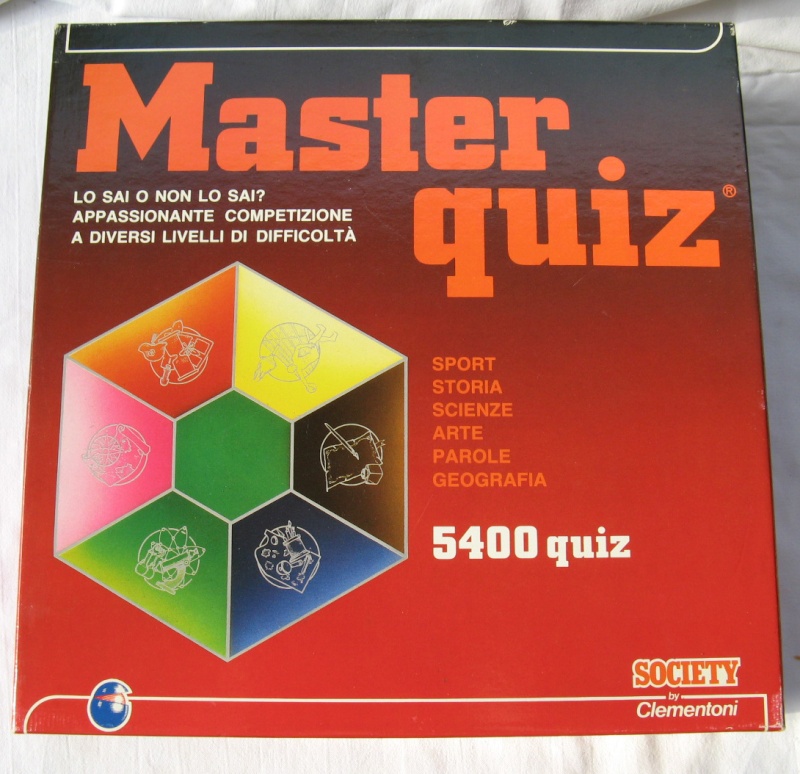 vendo MASTER QUIZ gioco anni '80 Master10
