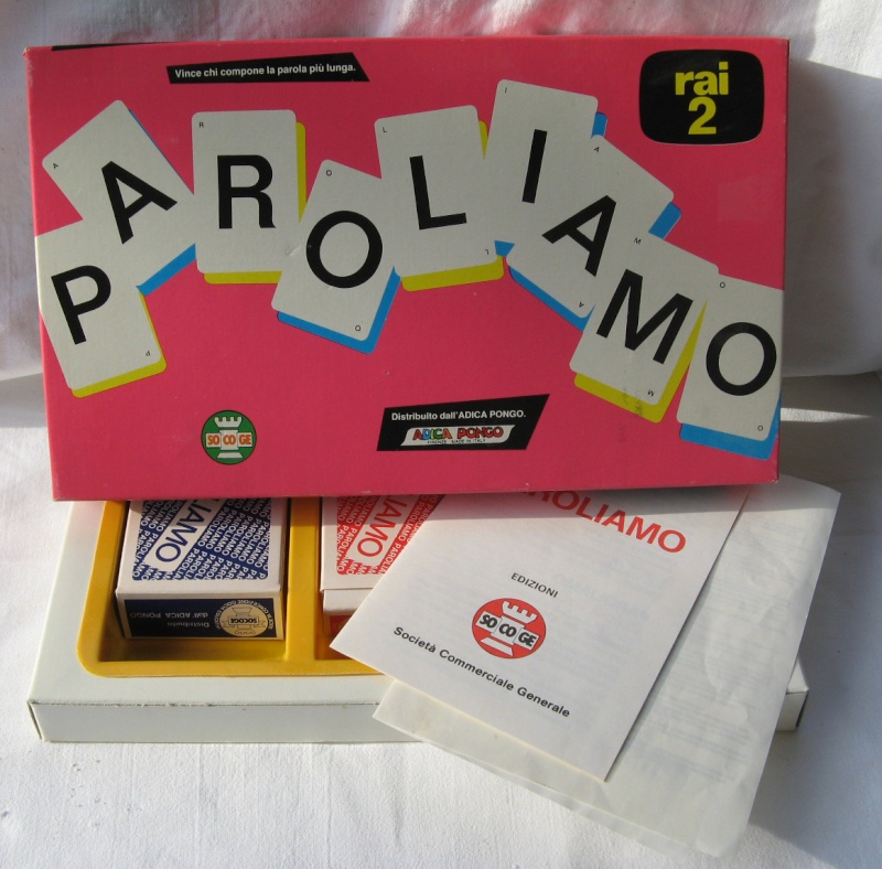 vendo PAROLIAMO gioco anni '80 Paroli10