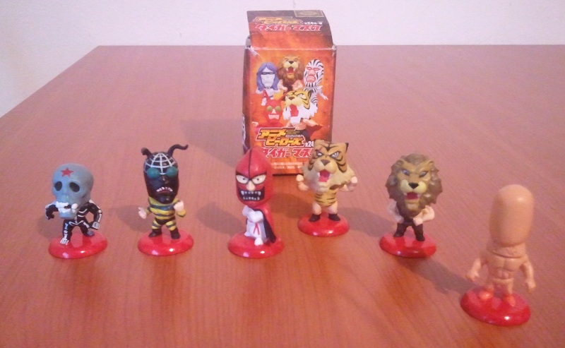 Tiger Mask action figure n°1 - Bloody version limited - rarissima!!! + Tiger mask minifigures set - Nuovo prezzo Wp_00254