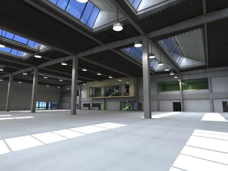 challenge thème : une usine désaffectée - yev - VectorWorks Artlantis Intari10